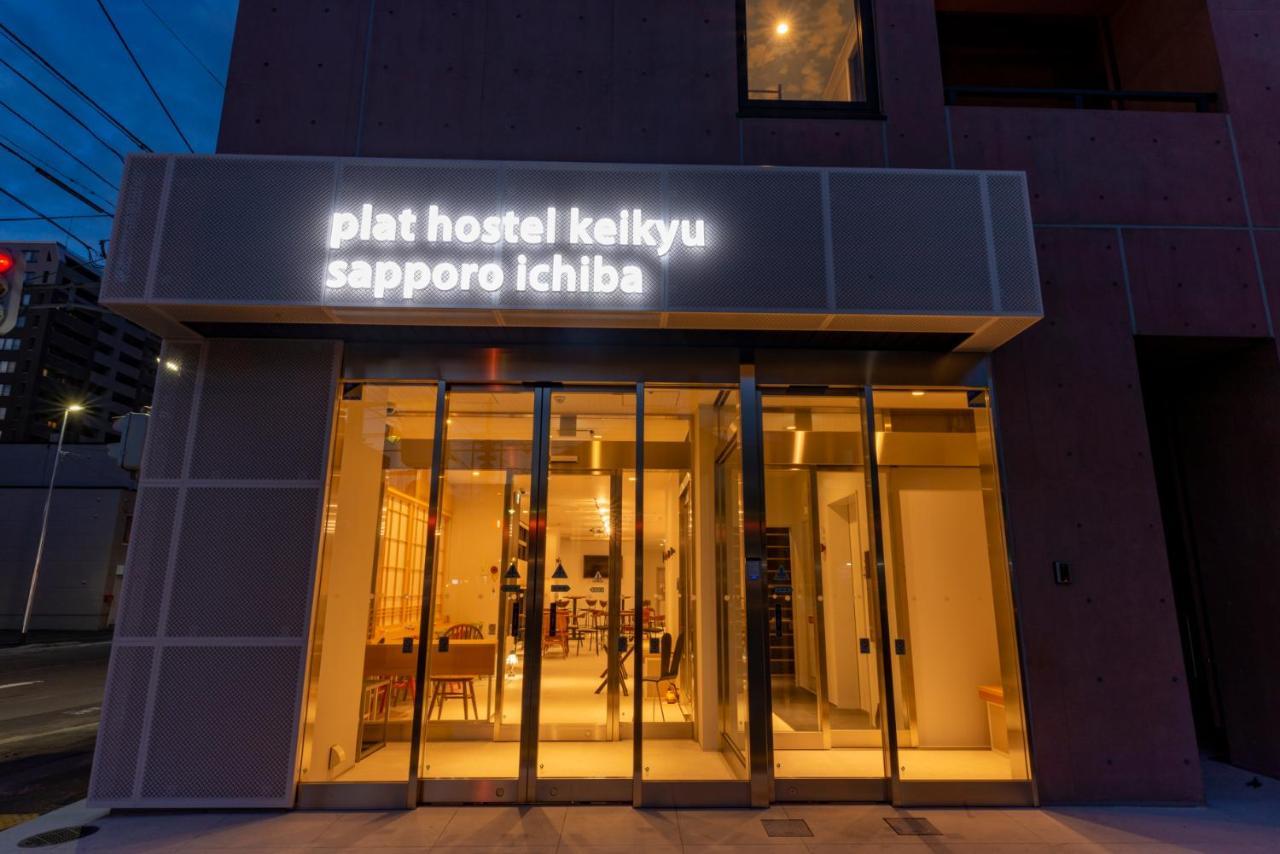 Plat Hostel Keikyu Sapporo Ichiba Exteriör bild